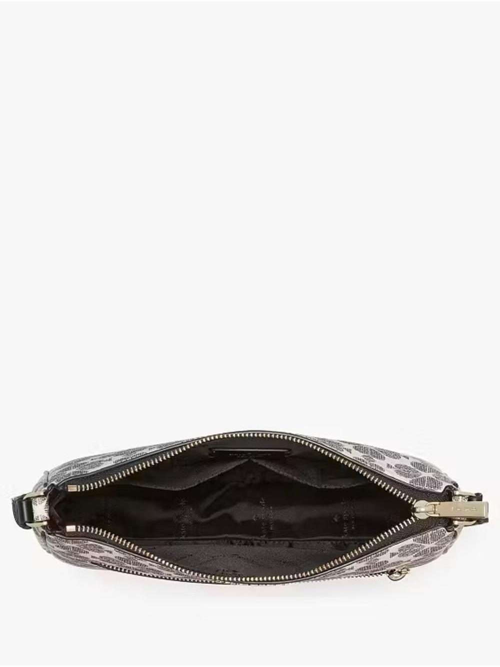 ♠️Kate Spade Flower Signature Large Swingpack Crossbody Bag, Black Multi NEW NWT - Picture 4 of 5